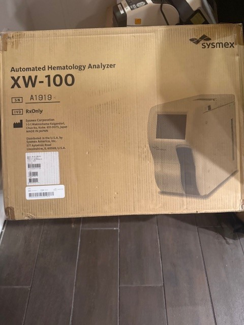New Sysmex Automated Hematology Analyzer - XW-100