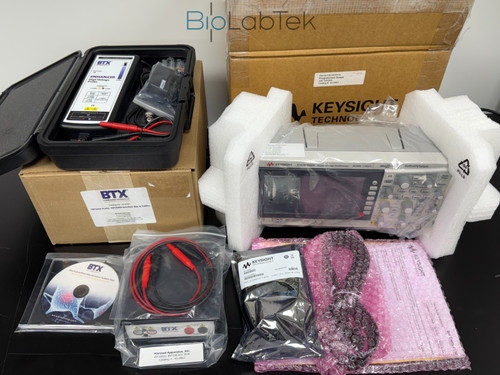 New BTX Enhancer 3000 Monitoring HV probe System & Oscilloscope 45-0057 ,