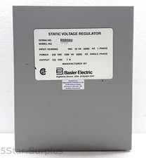 Basler Sr8a-2b15b3a Static Voltage Regulator Sr8a2b15b3a