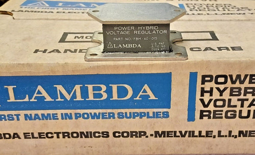 '1 Piece' - Pn Fbh-40-015, Fbh-40-15, Fbh40-015 - Lambda - Voltage, Regulator