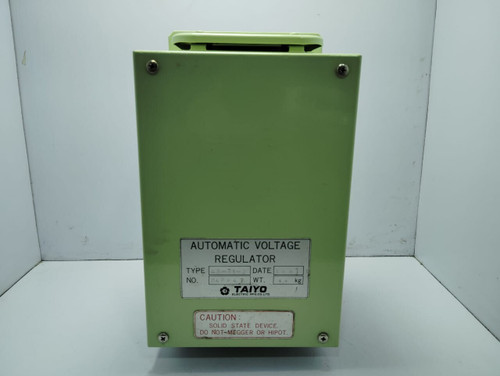Taiyo As-71-2 Automatic Voltage Regulator
