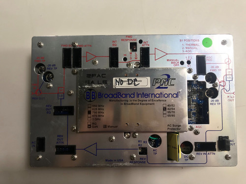 Broadband International 2pac Sa Le 750 Mhz, Gan, Manual, 42/54