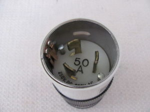 New Leviton 50 Amp Twistlock 250 Volt Cat # 7765-C