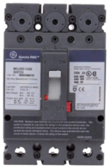 Seda36an0100 - General Electric 3 Pole 100a 600v Molded Case Switch Bolt-on