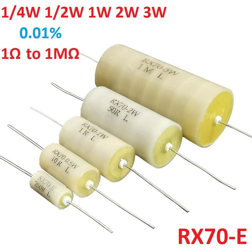 1/4w 1/2w 1w 2w 3w Rx70-e High Precision Instrumentation Sampling Resistor 0.01
