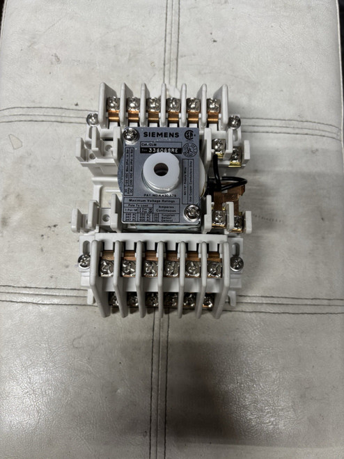 Siemens Clm 12 Poles 120v Coil Lighting Contactor W 120v Module, New