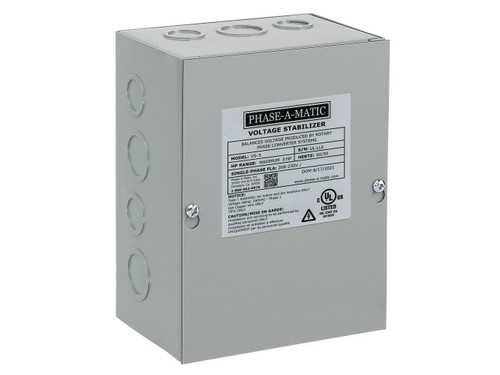 Phase-a-matic Vs-5 Voltage Stabilizer (5 Hp 230v), Ul Certified