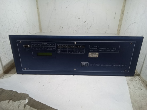 Schweitzer Sel-387e Current Differential and Voltage Protection Relay (m2c)