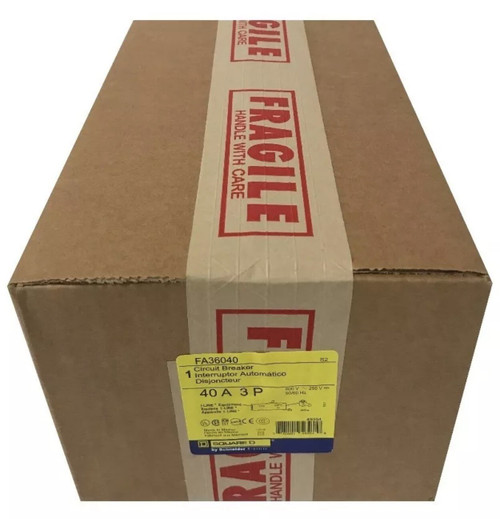 Square D Fa36040 Circuit Breaker New in Box