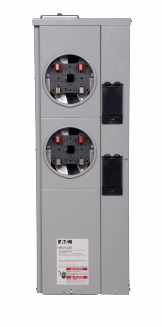 Eaton 1mp2122r Two (2) Meter Socket 200 Amp Main Electrical Panel Box Duplex Adu