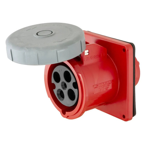 Hubbell 4100r7w 100-amp Receptacle 480v 100a