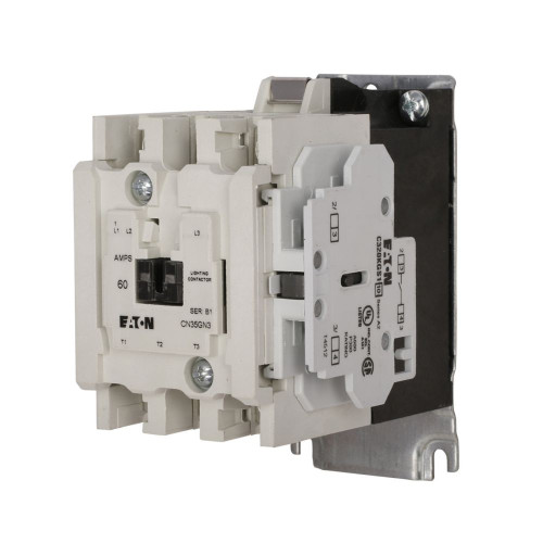 Nib -eaton - Cn35gn3ab - Electrically Held Lighting Contactor, 60 A, Three-pole