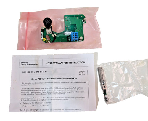 *NEW New in Box Siemens Industrial Controls 16300-502 4-20 Madc Kit