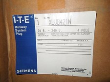 Siemens Xlvb421n 30a 3ph 4w 240v Ite Xj-l Fusible Switch New