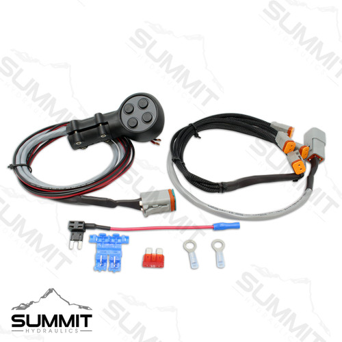 Joystick Handle 4-button Momentary Control Switch W/ Harness
