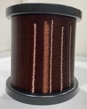 42 Awg Plain Enamel Single Min - Nom, Copper Magnet Wire, (clear)