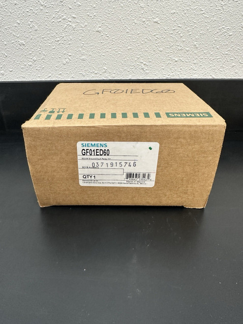 New Siemens Gf01ed60 Ground Fault Relay Kit