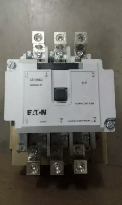 Eaton Ce15sn3a 3p 300a 110-120v Coil Contactor New