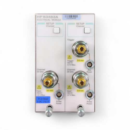 Hp Dual Channel Electrical Module 83483a 20 Ghz Test Module (best Offer )