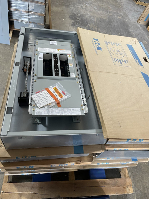 1-225 Amp 480v Main Lug Panelboard 18 Space 3phase 4 Wire Complete Panel