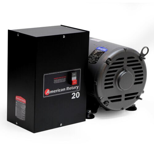 American Rotary Phase Converter Ar20 - 20hp 10hp Light Load