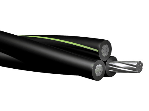 Ramapo 2-2-2 Triplex Aluminum Urd Direct Burial Cable (120 Amp) 600v