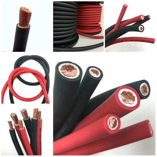 Extreme Battery Cable Marine Auto Solar Extra Flexible Pure Ofc Copper Usa Made