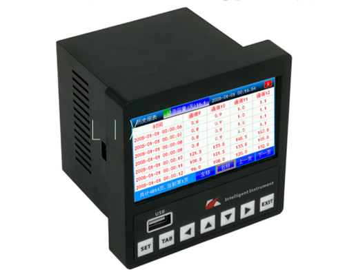 12-channel Usb Paperless Recorder Temperature Inspection Instrument Pressure