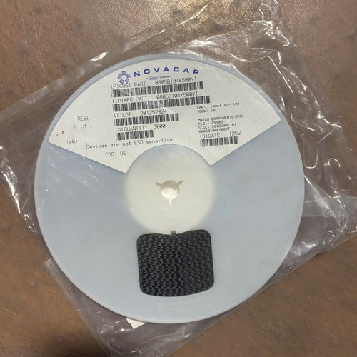 New 3000pcs/reel Novacap 0805b104k500yt