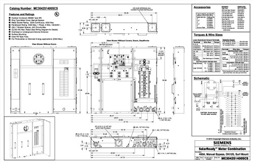 Siemens Mc3042s1400scs 400a