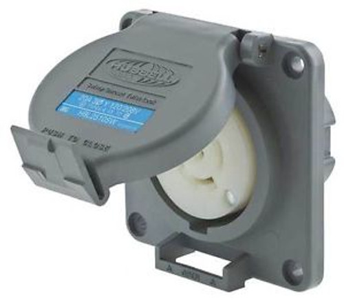 Hubbell Wiring Device-Kellems Hbl2510Sw Receptacle,L21-20 Nema