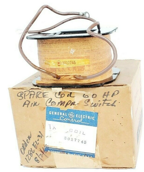 New NIB GE GENERAL ELECTRIC 3027745 SIZE 5 STARTER COIL - Product Image