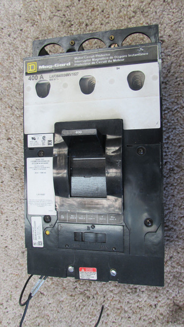 Used Square D Mag-Gard LAF3640036MV1027 400A - Product Image