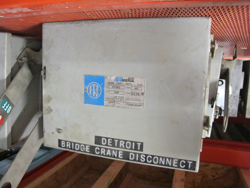Used ITE UV462, 60 Amp, 600 Volt, 3PH4W, Bus Duct Plug - Product Image