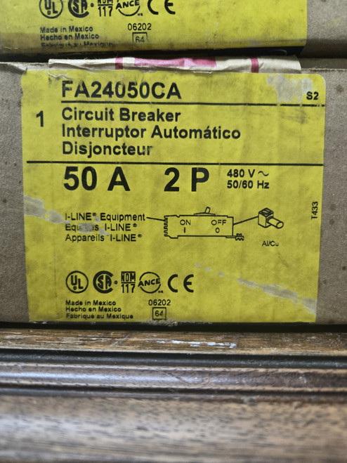 New FA24050CA SQUARE D NEW IN SEALED BOXES  4 AVAILABLE FREE SHIPPING - Product Image