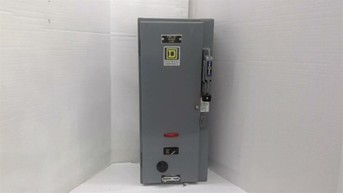 Used Square D SCG14 Combination Starter 30 Amp disconnect - Product Image