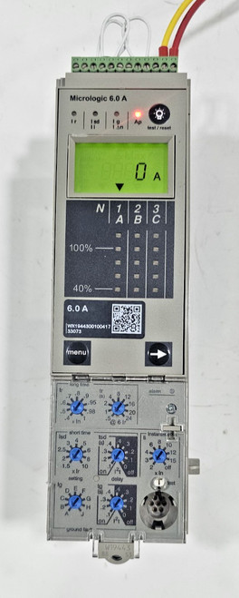 Used SCHNEIDER ELECTRIC 33073 MICROLOGIC 6.0A CIRCUIT BREAKER DIGITEL TRIP UNIT - Product Image