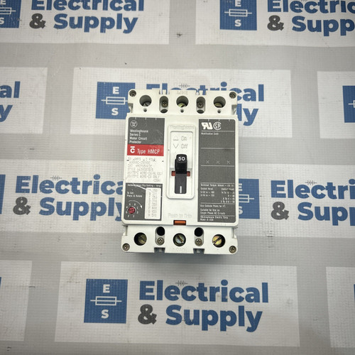 Refurbished HMCP050K2C Eaton Motor Circuit Protector 50A 600Vac 250Vdc 3P - Product Image