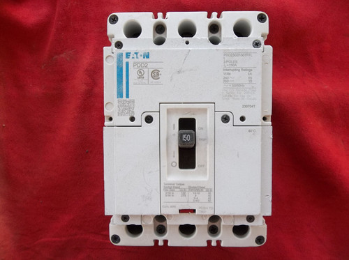 Refurbished EATON PDD23G0150TFFL circuit breaker 12 01 6 NA - Product Image
