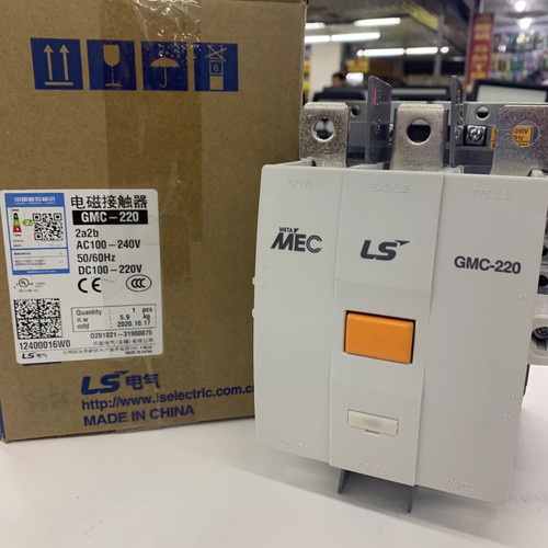New 1pcs LS power generation ACDC contactor GMC-220 AC220V - Product Image