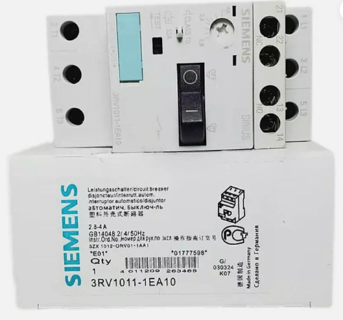 New NEW Siemens 3RV1011-1EA10 Manual Motor Circuit - Product Image