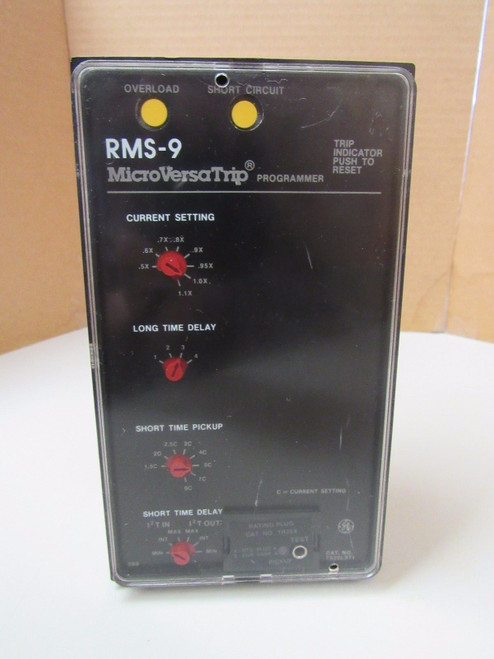 Used GE GENERAL ELECTRIC MICROVERSATRIP PROGRAMMER RMS-9 RMS9 TS20LST1 - Product Image
