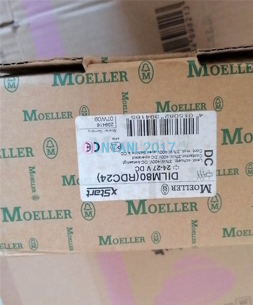 New 1PCS NEW Eaton Contactor DILM80RDC2424-27VDC - Product Image