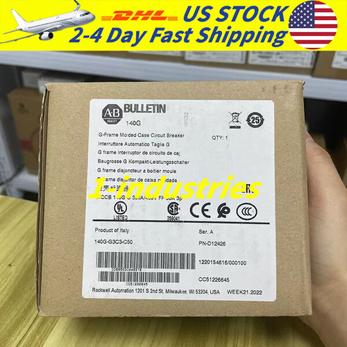New 1PC Allen Bradley 140G-G3C3-C50 AB 140GG3C3C50 Free Shipping - Product Image