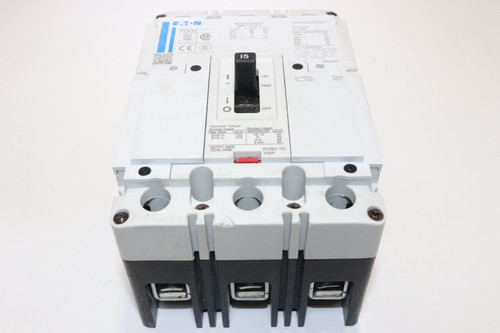 Used EATON PDG23G0015TFFL 15A 3-POLE PDG2 CIRCUIT BREAKER, 35KA480V - Product Image