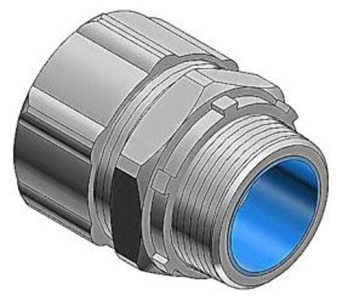 New 5337 - Thomas  Betts 2 Inch Insulated Straight Liquidtight Conduit Connector, M - Product Image
