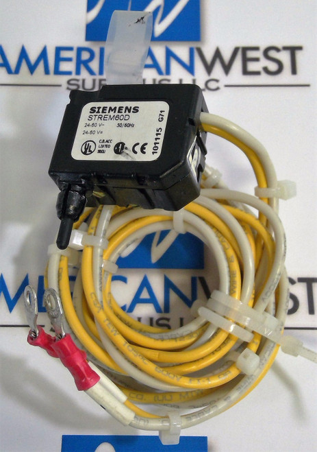 Refurbished SIEMENS STREM60D NEG HEG Circuit Breaker Frames 24V-60v ACDC Shunt Trip -TESTED - Product Image