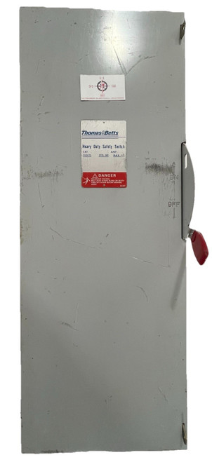 Used Thomas  Betts HD364NF-TB 200A Safety Switch - Product Image