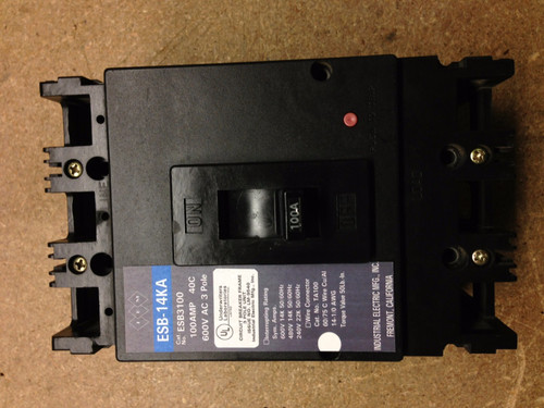 Refurbished ESB3100 IEM Circuit Breaker 3 Pole 100A - Product Image
