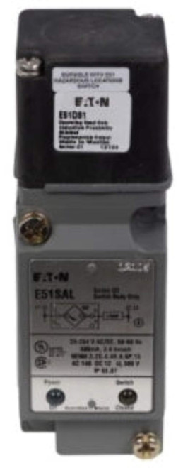 New E51ALS1 - Cutler Hammer E51 Modular Inductive Proximity Sensor 20-264VACVDC 500 - Product Image